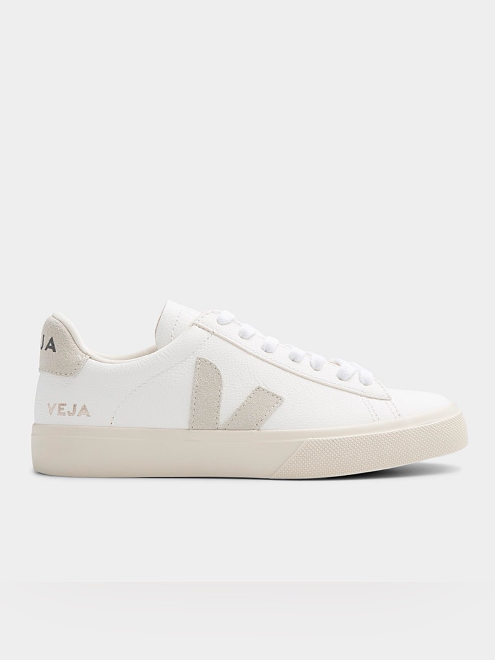 Veja Campo Sneaker in White/Cream